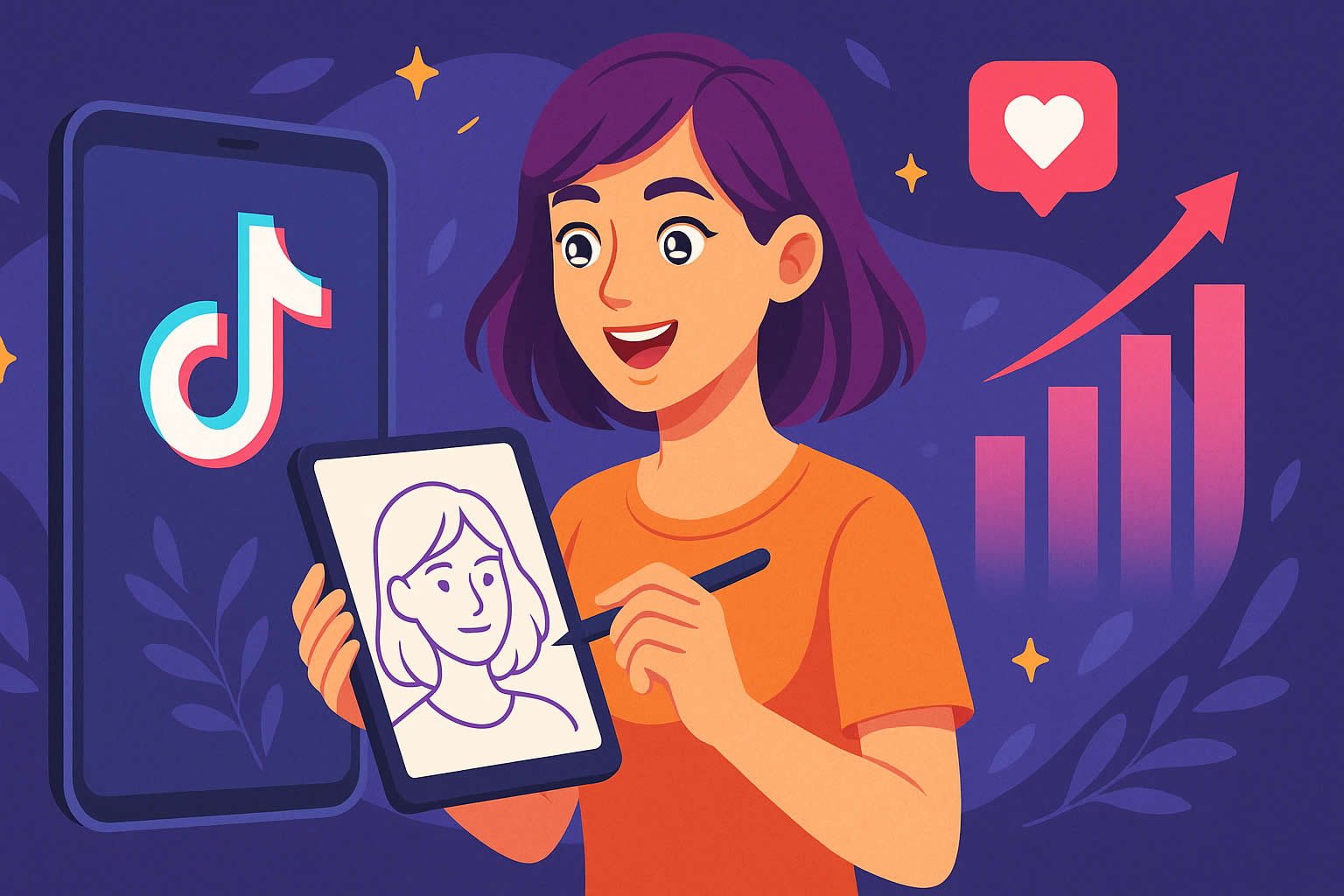 【TikTok攻略】あなたのイラストをバズらせる！現役クリエイターが教える3つの秘訣