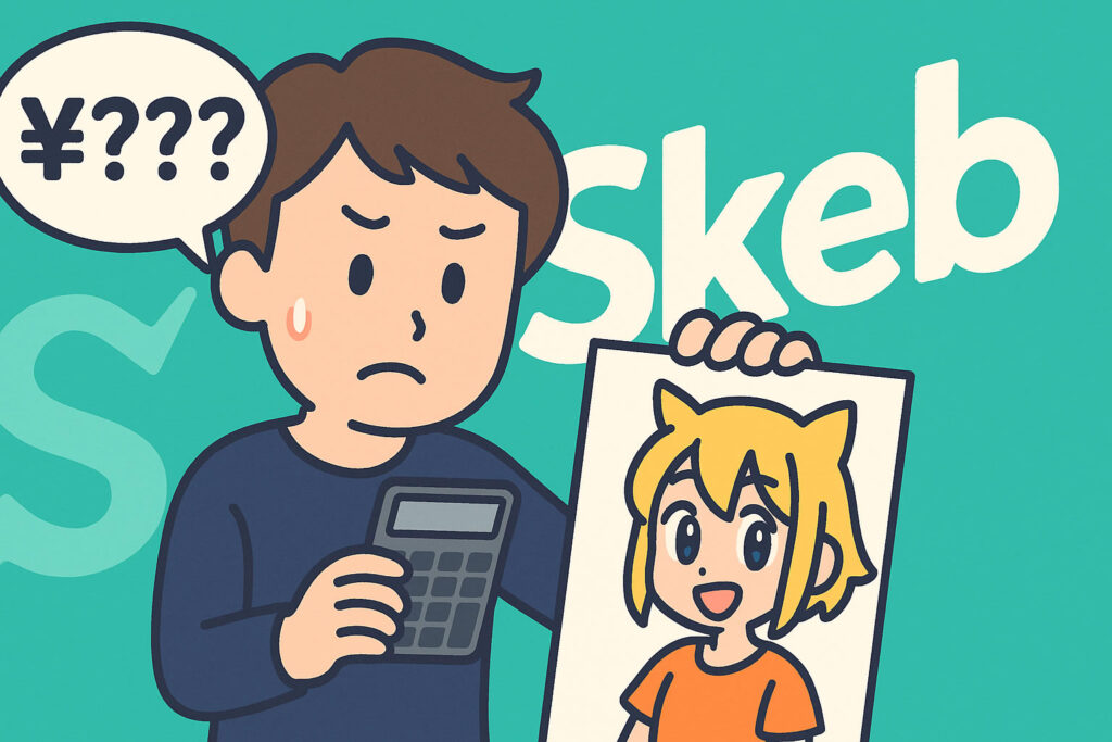 【Skeb料金相場】イラスト依頼で稼ぐ！初心者から始める価格設定術【失敗談あり】