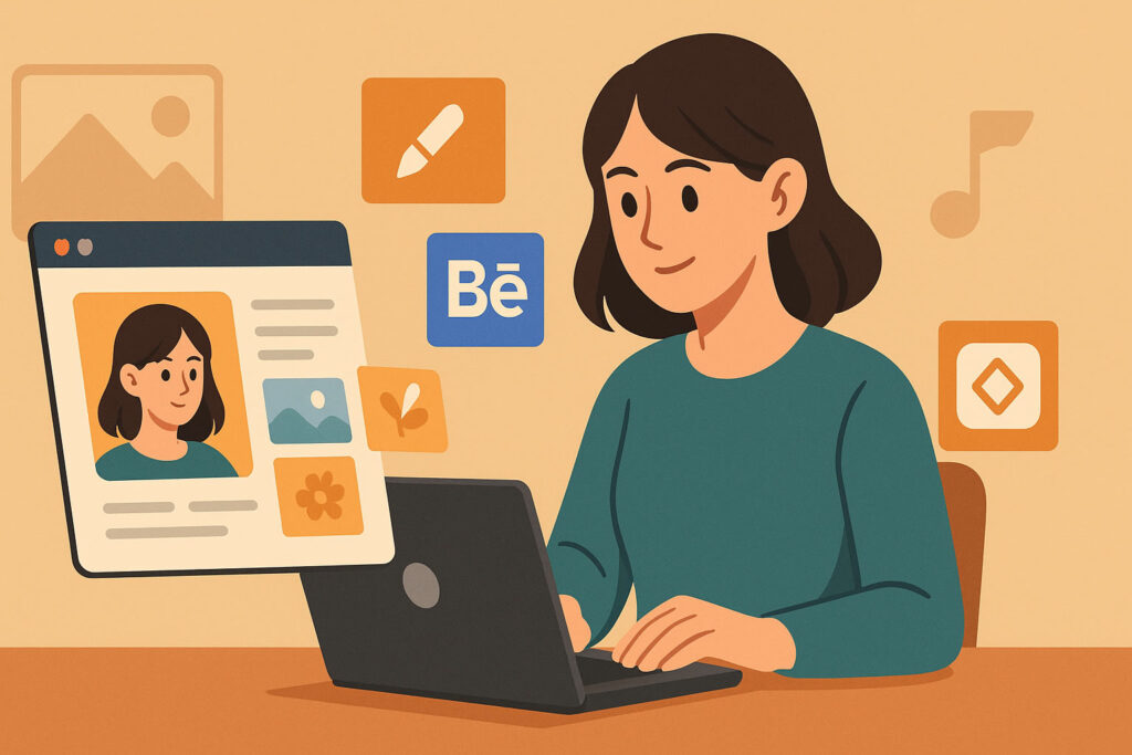 創作ポートフォリオサイトの作り方と魅せ方【foriio/Behance/自前サイト比較】
